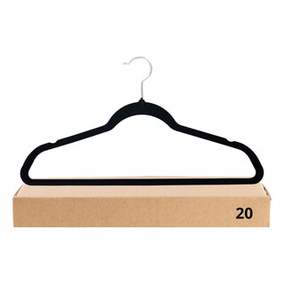 Foto 1 | Pack 20 Ganchos De Terciopelo Jauz Improvement Color Negro Minimalistas Estilo Y Organización Perfecta (j2090)