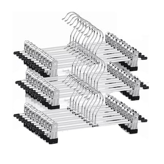 Foto 1 | Ganchos con Pinzas Eo Safe Imports Esi-17262 Plateados para Ropa y Pantalones