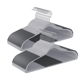 Foto 1 | Ganchos de Plástico Songmics Ucrf50g 50 Unidades Gris- Venta Internacional