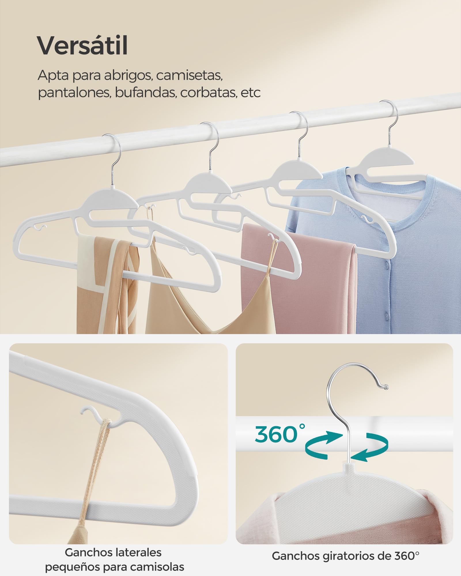 Foto 8 | Ganchos Songmics 50 Unidades
