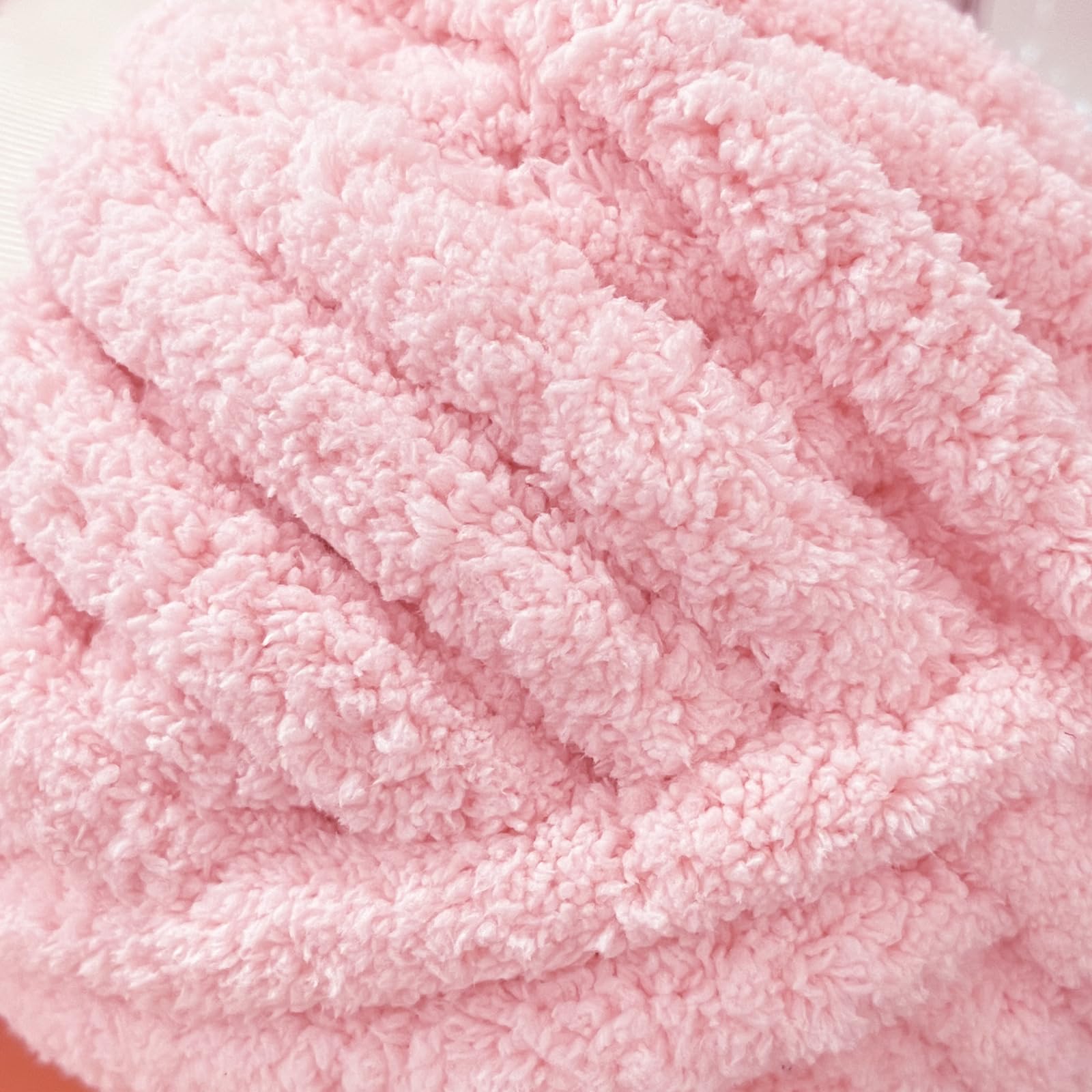 Foto 7 | Chenilla Gruesa Rosa De Yarn Hombys Para Tejer Y Tejer - Venta Internacional.