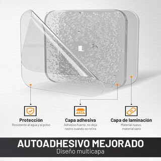 Foto 4 | Ganchos De Percheros En L 4pc Eo Safe Imports Esi-19446 Negro