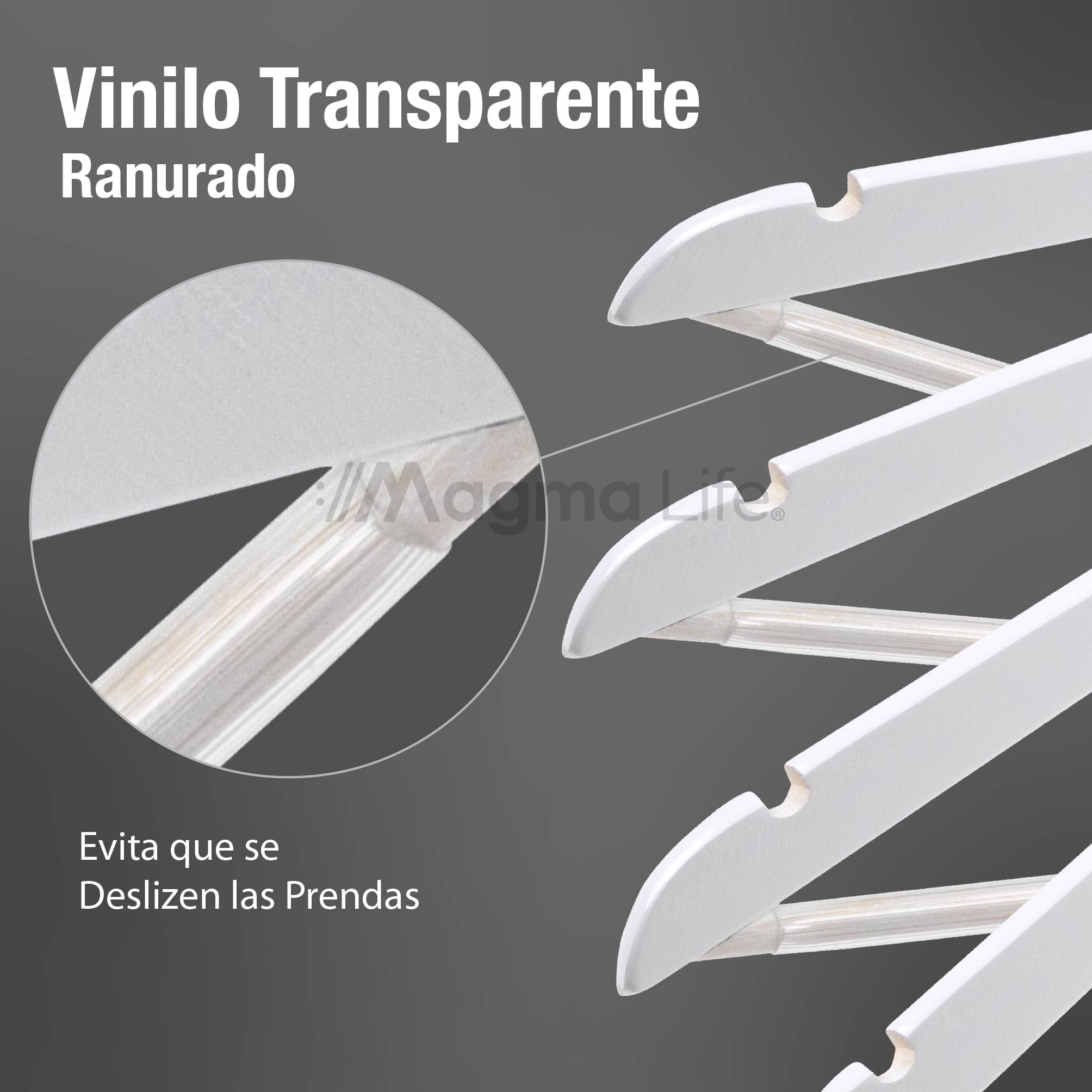 Foto 5 pulgar | Magma Life 80 Ganchos Para Ropa De Madera: Ganchos De Madera Premium Sin Veta, Gira 360 Grados (blanco)