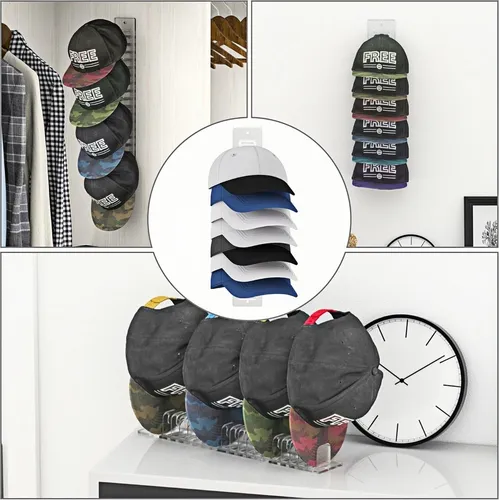 Foto 3 pulgar | Perchero Xtellar Para Pared, Organizador De Almacenamiento De Gorras