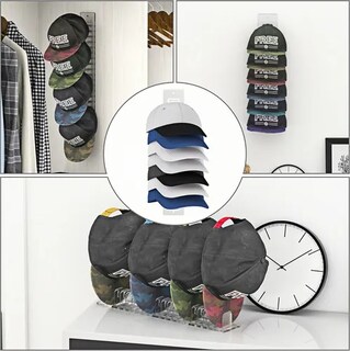 Foto 2 | Perchero Xtellar Para Pared, Organizador De Almacenamiento De Gorras