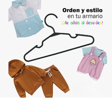 Foto 3 | Ganchos de Ropa 40 Piezas