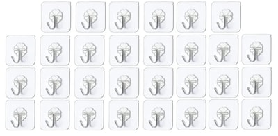 Foto 1 | Kit Premium Xtellar De 150 Ganchos Autoadhesivos De Acero Inoxidable Para Organización Y Decoración Del Hogar