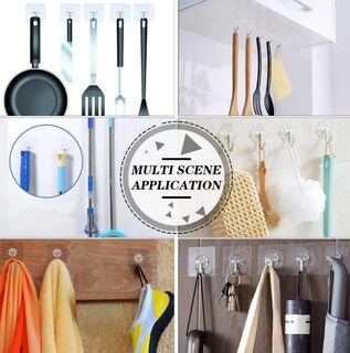 Foto 4 | Kit Premium Xtellar De 150 Ganchos Autoadhesivos De Acero Inoxidable Para Organización Y Decoración Del Hogar