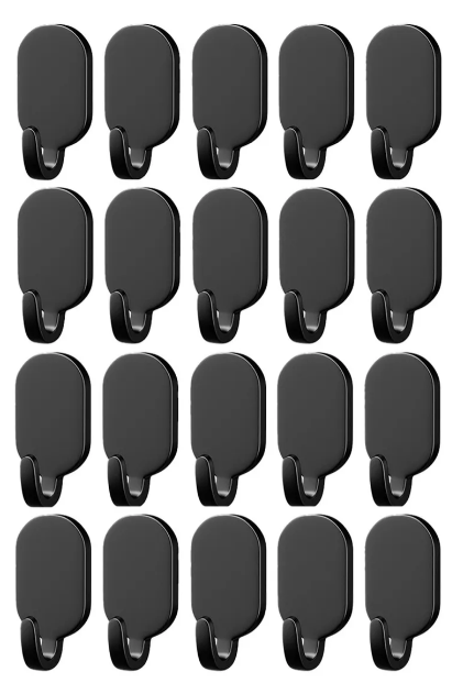 Foto 2 pulgar | Xtellar Ganchos Adhesivos Premium De Acero Al Carbono - Pack De 20 Para Uso Doméstico Y Versátil