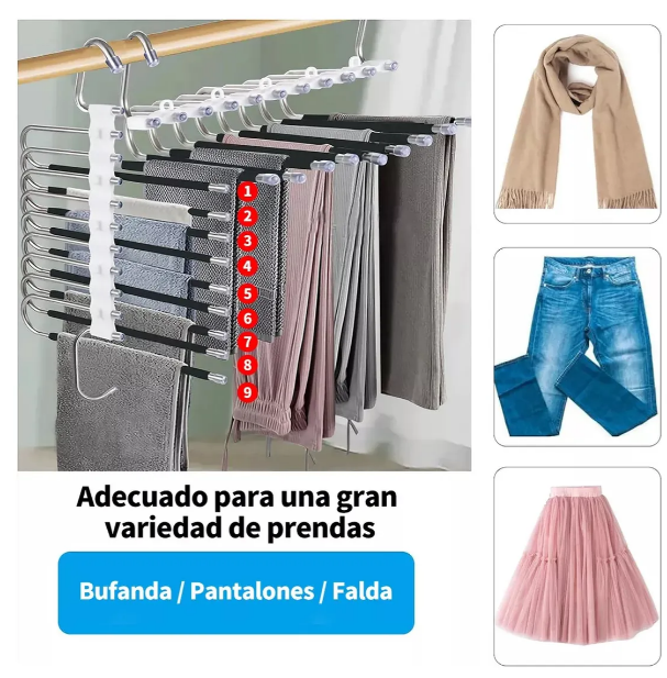 Foto 3 pulgar | Xtellar 2 Organizadores De Pantalones De Lujo, Ahorra Espacio Con Este Pack De Dos
