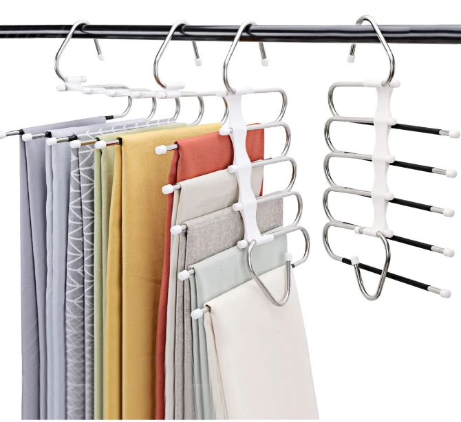 Foto 2 | Xtellar Organizador De Pantalones Premium 3pcs: Ahorra Espacio Y Mantén Tu Armario Ordenado