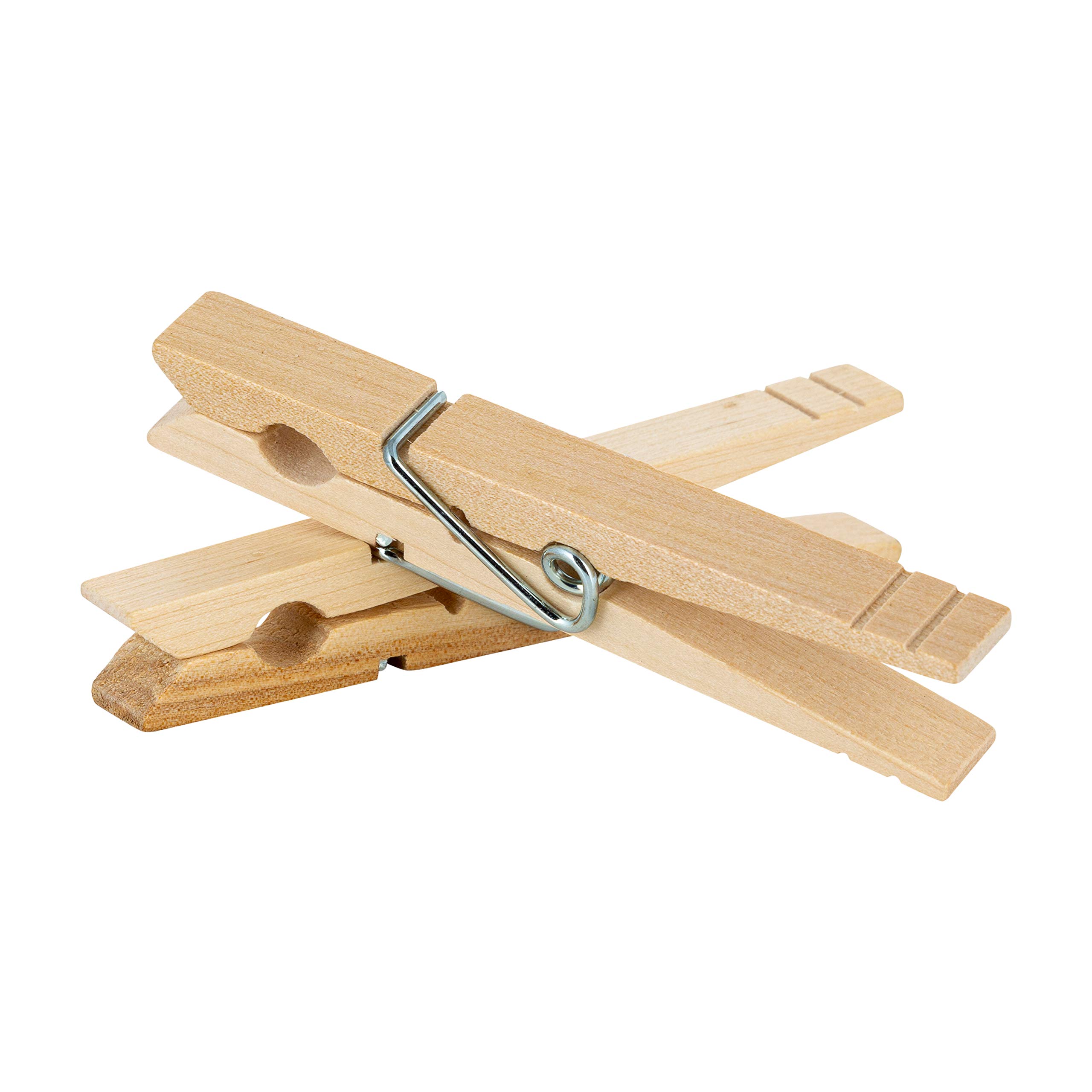 Foto 2 pulgar | Pinzas Para Ropa Laundry 360 Extra Grandes De Madera  Paquete De 100 - Venta Internacional.