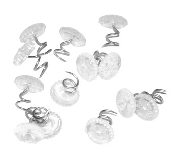 Foto 1 | Alfileres De Tapicería Attmu Para Tapicería 60 Unidades Cabezales Transparentes - Venta Internacional.