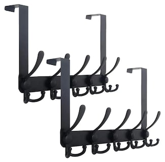 Foto 1 | Juego De 2 Percheros Xtellar De Acero Inoxidable Con 5 Ganchos Para Puerta - Elegancia Y Organización En Tus Espacios