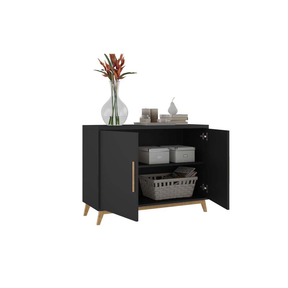 Foto 3 | Modular Cómoda color Negro Con Puertas Mueble Clemenza Midtown Concept