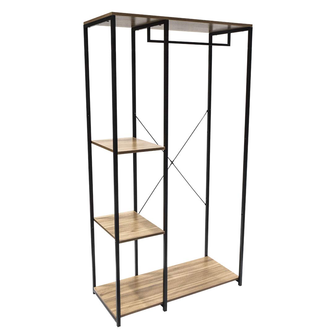 Foto 2 pulgar | Perchero Rack Top Living Closet Negro