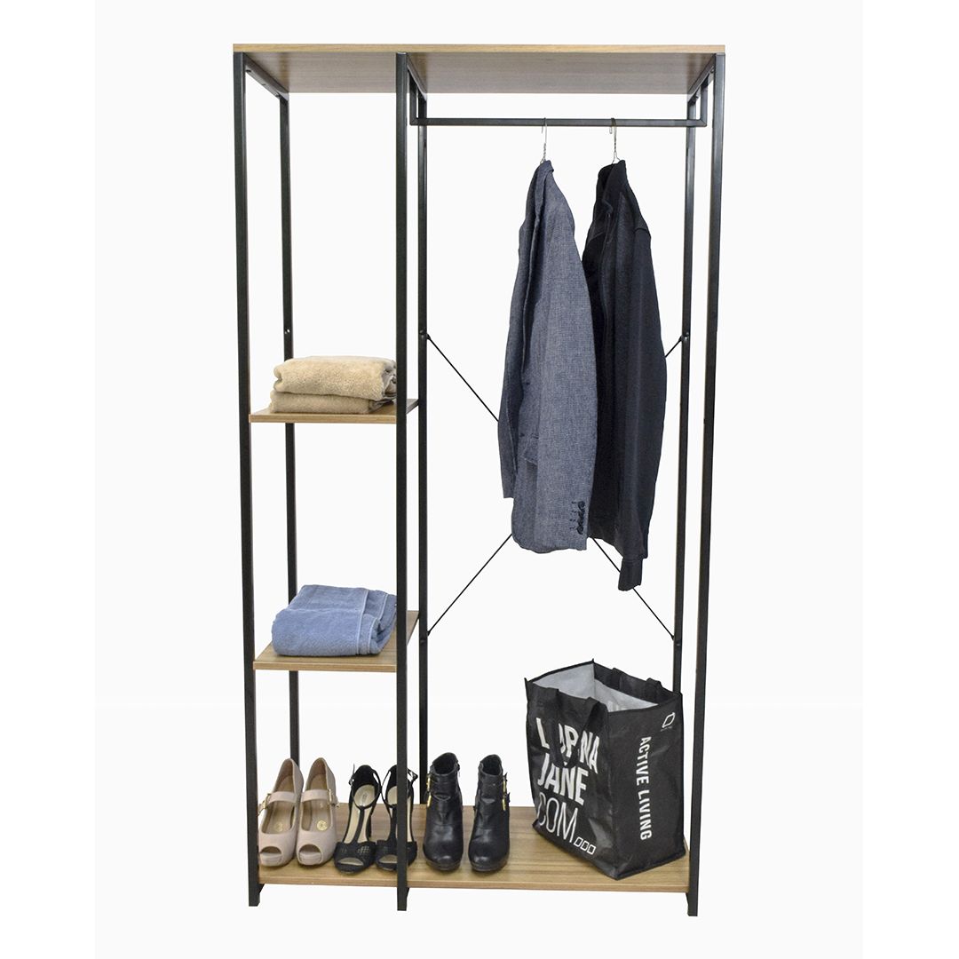 Foto 4 pulgar | Perchero Rack Top Living Closet Negro