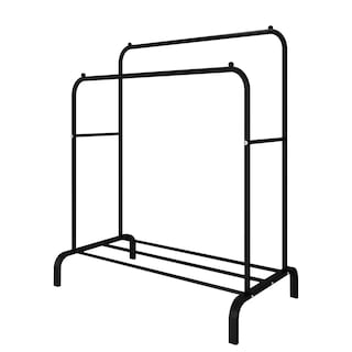 Foto 3 | Rack Metálico Armable Green Apple para Ropa Negro 147 x 110 x 42 cm