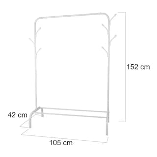 Foto 4 | Rack Green Apple Blanco Metálico Armable 147 x 110 x 42 cm