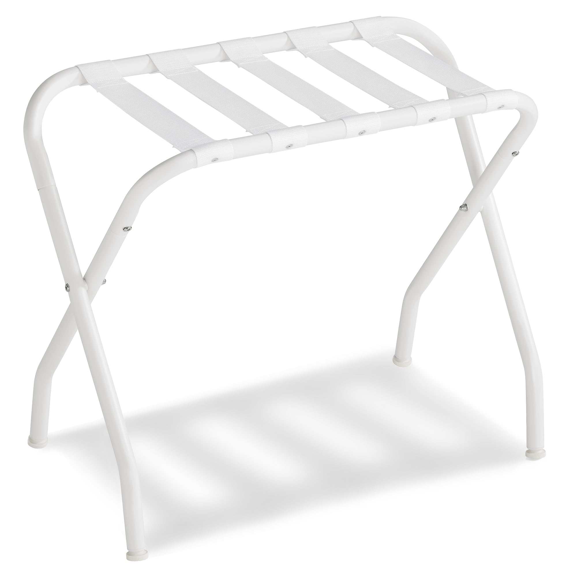 Portaequipajes Songmics Urlr064w01 Marco De Acero Plegable Blanco