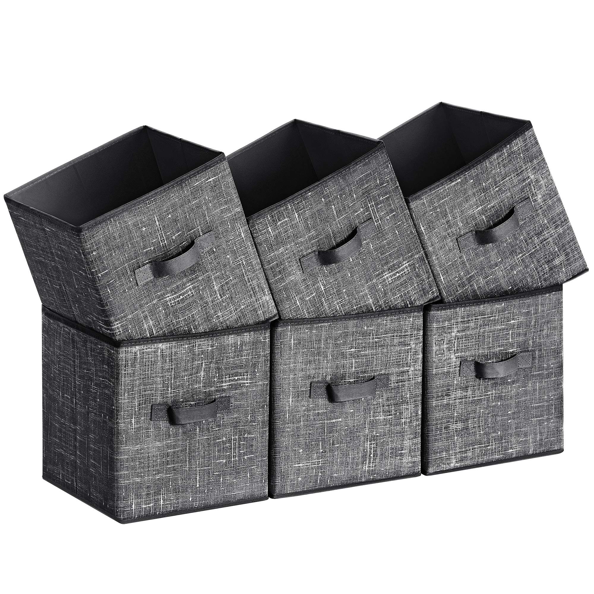 Storage Cubes Songmics, Tela No Tejida, 28 X 28 Cm, Juego De 6