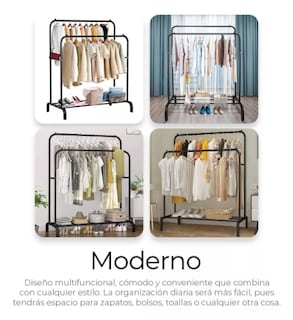 Foto 3 | Rack Perchero Xtellar Negro