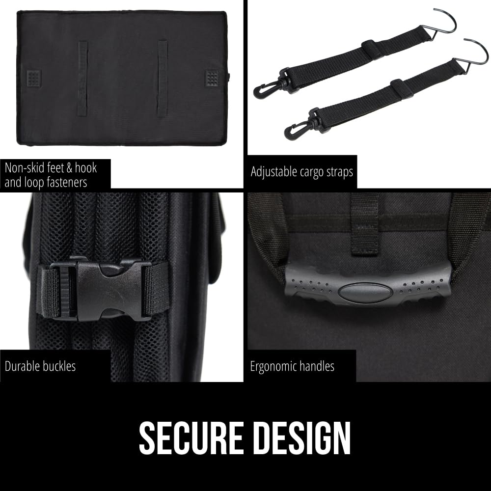 Foto 5 | Organizador Gorilla Grip Para Maletero, Gran Capacidad, Color Negro - Venta Internacional.