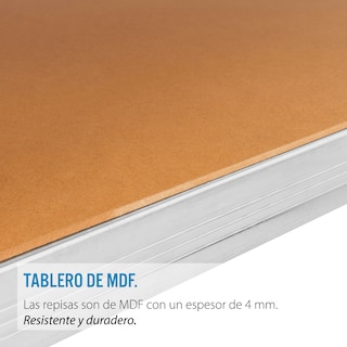 Foto 4 | Estante Multiusos Onof Esme-01 Rack Metálico 5 Niveles color Gris