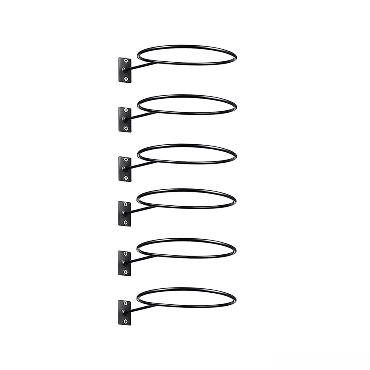 6 Estante De Soporte Universal Para Balones Eo Safe Imports Esi-18112 Negro