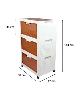 Foto 2 | Caja Organizadora Jumbo Plegable Tipo Closet 3 Piezas