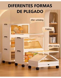 Foto 6 | Caja Organizadora Jumbo Plegable Tipo Closet 3 Piezas