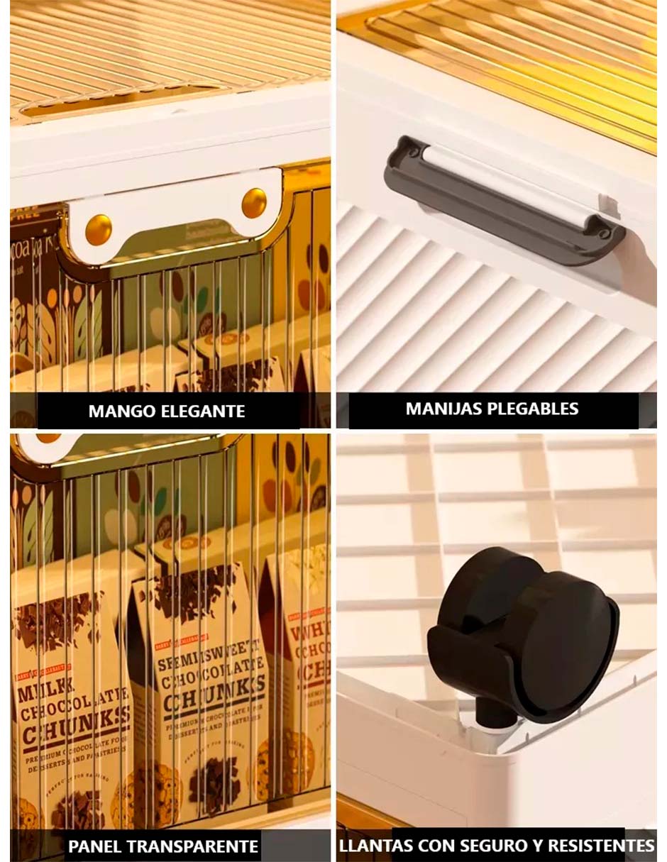 Foto 4 pulgar | Caja Organizadora Jumbo Plegable Tipo Closet 3 Piezas