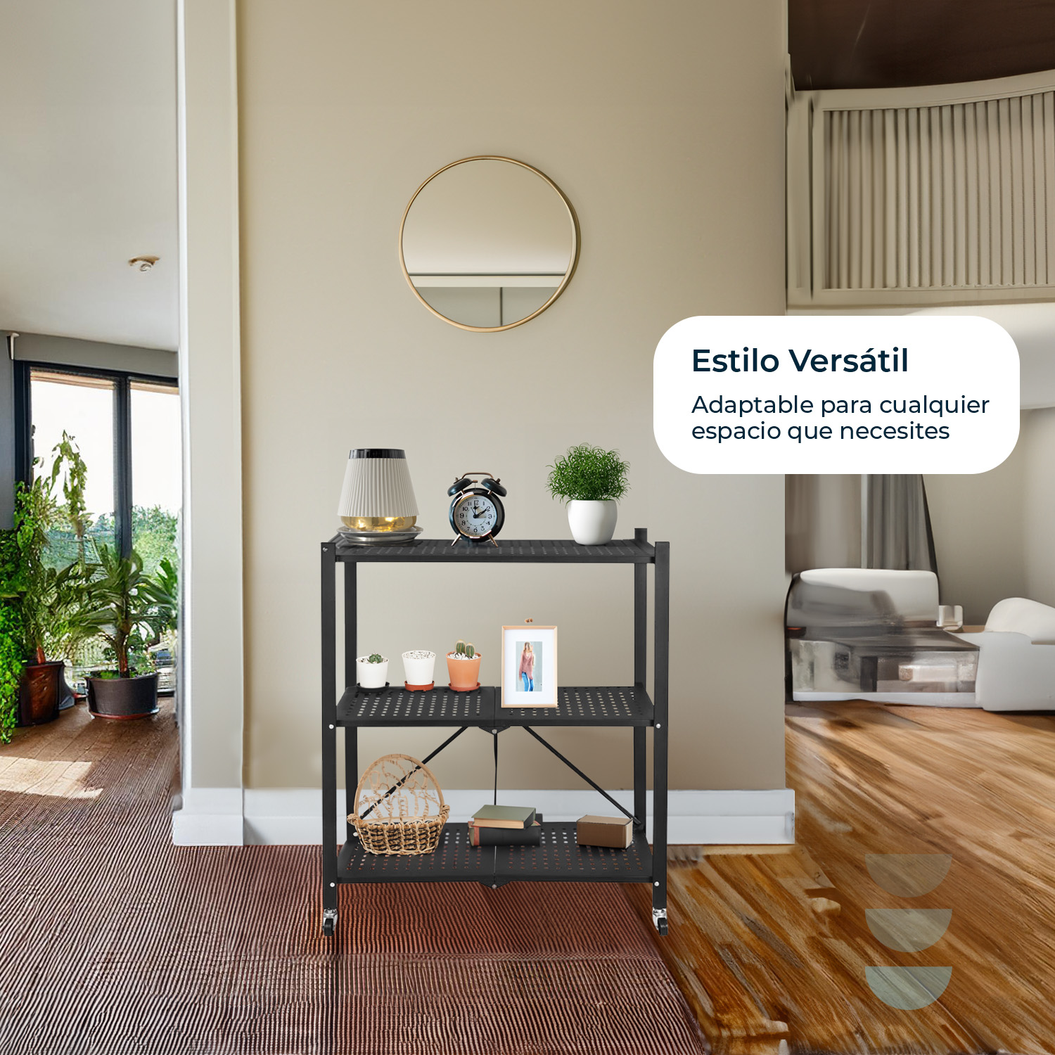 Foto 6 | Estante Plegable Tartu Bajo 89.5x71cm 