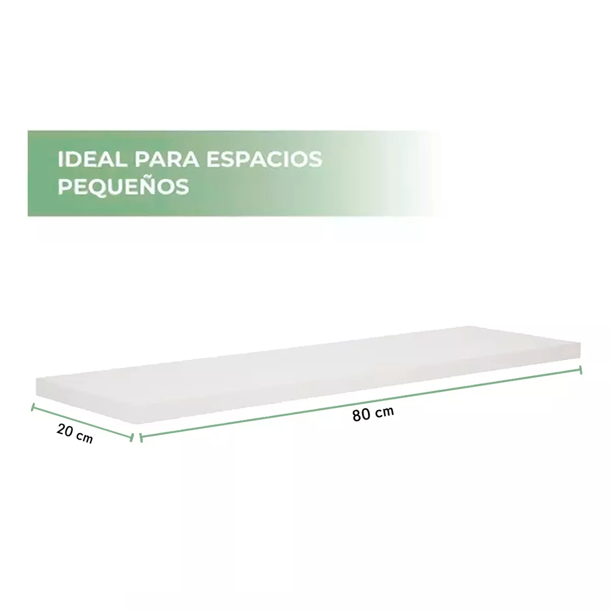 Foto 4 pulgar | Kit 3 Repisas Flotantes Minimalistas con Accesorios Eo Safe Imports  Esi-18482 Blancas