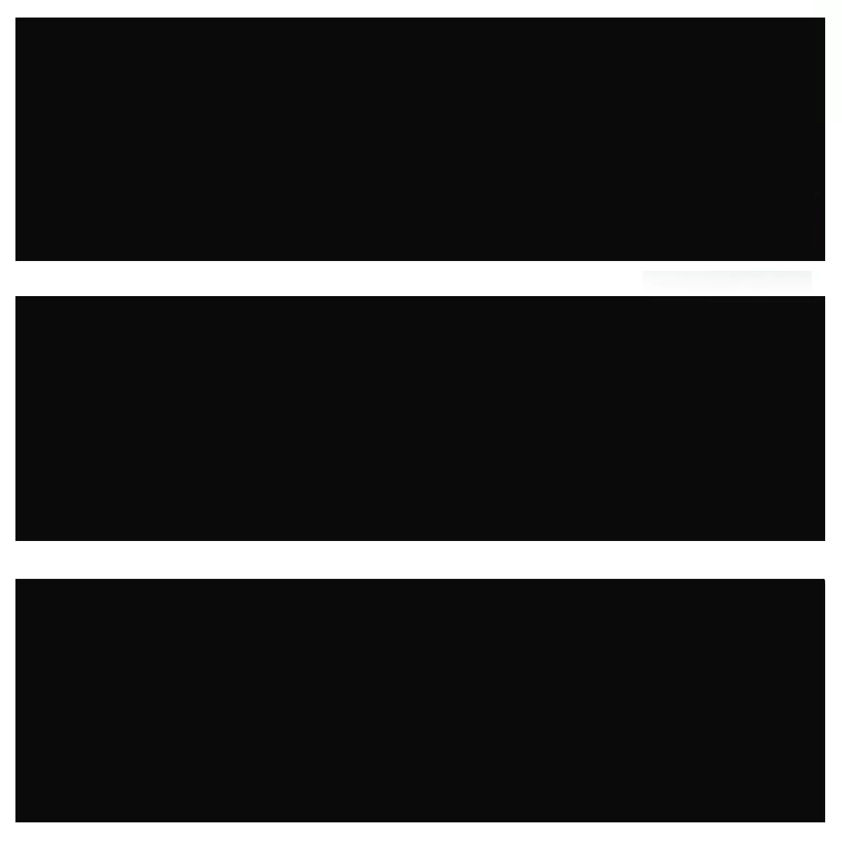 Foto 1 | Repisas Flotantes Minimalistas  Negro 3 Piezas