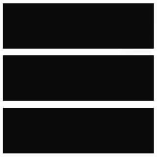 Foto 1 | Repisas Flotantes Minimalistas Negro 3 Piezas