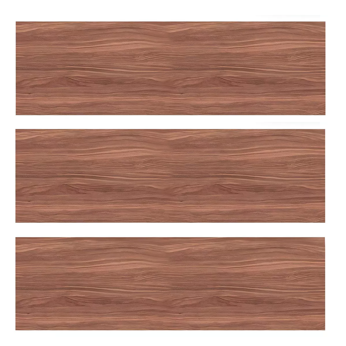 Foto 2 pulgar | Kit 3 Repisas Flotantes Minimalistas 30 x 15 cm Eo Safe Imports Marron