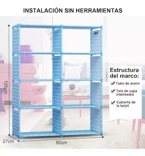 Foto 2 | Estantes Lab.G Azul
