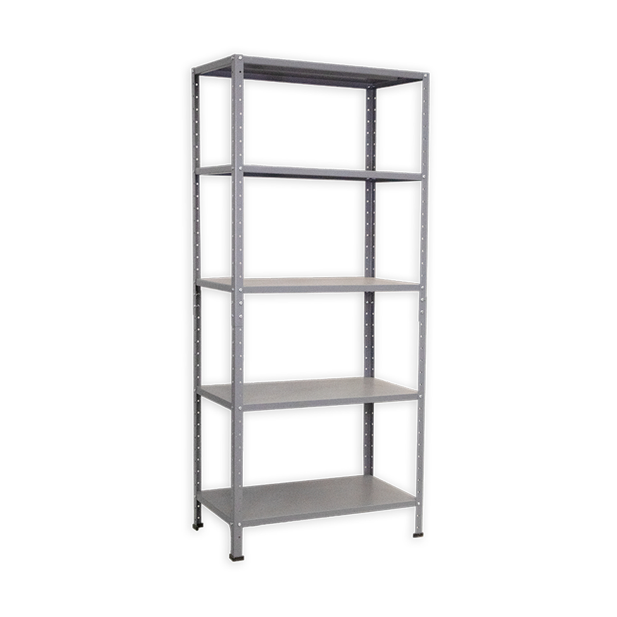 Foto 1 | Anaquel Metálico Adf Con 5 Repisas Estante Organizador 190x84x60 Cm. Carga 300 Kg, Color Gris