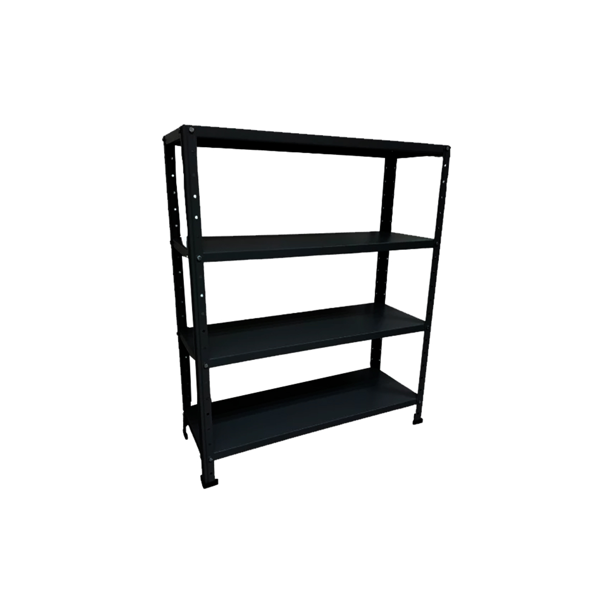 Foto 1 | Anaquel Metálico Adf Con 4 Repisas Estante Organizador 100x84x30 cm. Color Negro