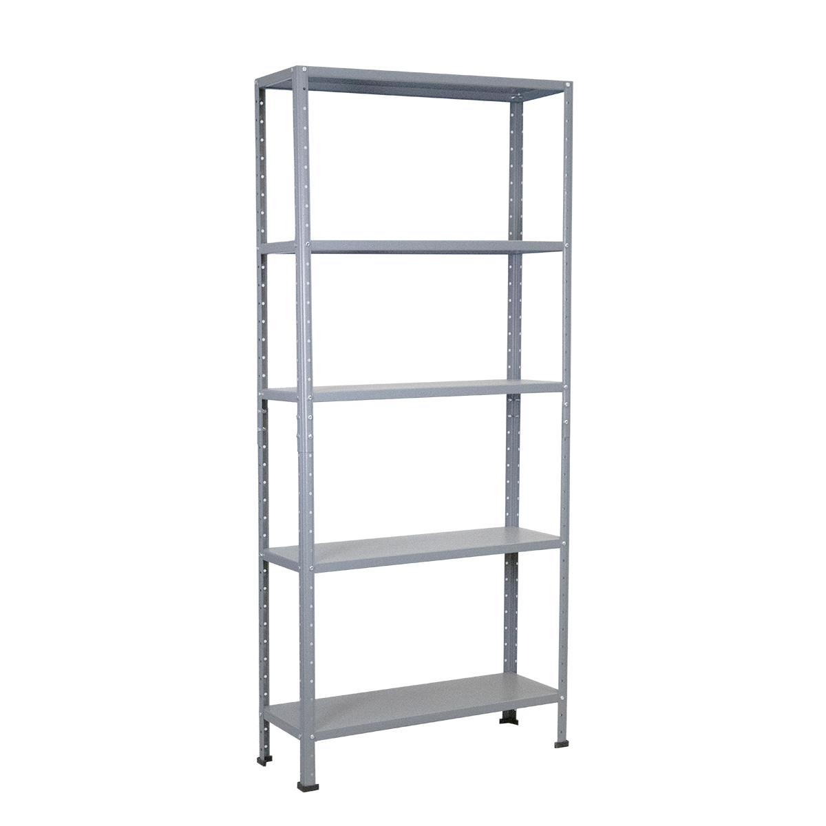Foto 2 pulgar | Anaquel Metálico Adf Con 5 Repisas Estante Organizador 190x84x30 Cm. Carga 250 Kg Color Gris
