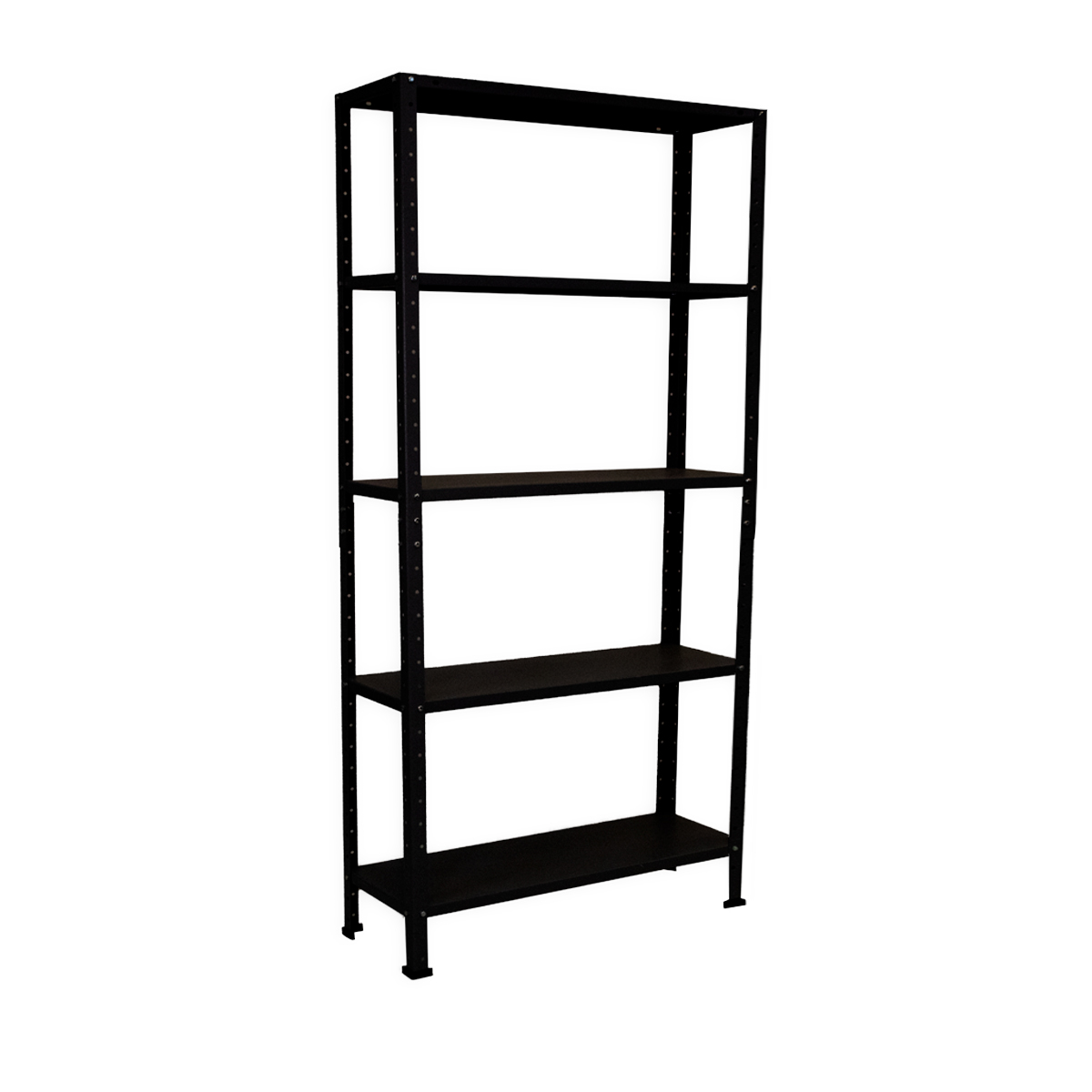Foto 2 pulgar | Anaquel Metálico Adf Con 5 Repisas Estante Organizador 190x84x30 cm. Carga 250 Kg Color Negro