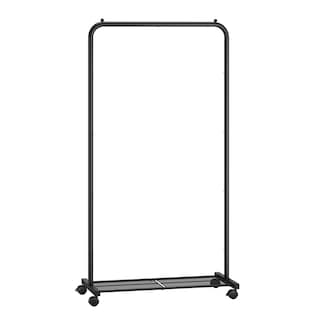 Foto 1 | Songmics Perchero Burro Con Ruedas, Perchero De Ropa, 40.5 X 74 X 158 Cm, Estante De Malla Densa, 2 Frenos, Estru