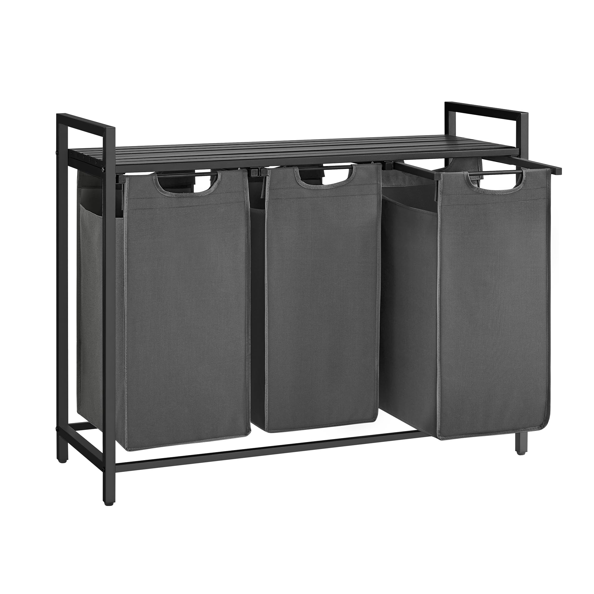 Cesto para Ropa Vasagle 3 Bolsas Extraíble y Desmontable