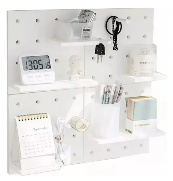 Organizadores Xtellar De Pared Tablero De Agujero Estantes 4pcs