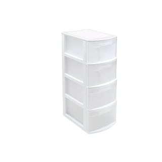 Foto 1 | Cajonera Organizadora 4 Cajones Blanco