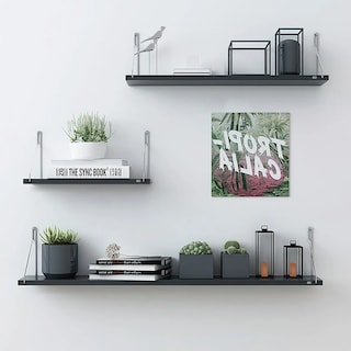 Foto 1 | Estante Flotante Pórtatil Cubos Y Repisas Eo Safe Imports Esi-18870 Negro