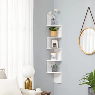 Foto 2 | Esquinero Flotante De 5 Niveles Para Montar En La Pared Eo Safe Imports Esi-18880 Blanco