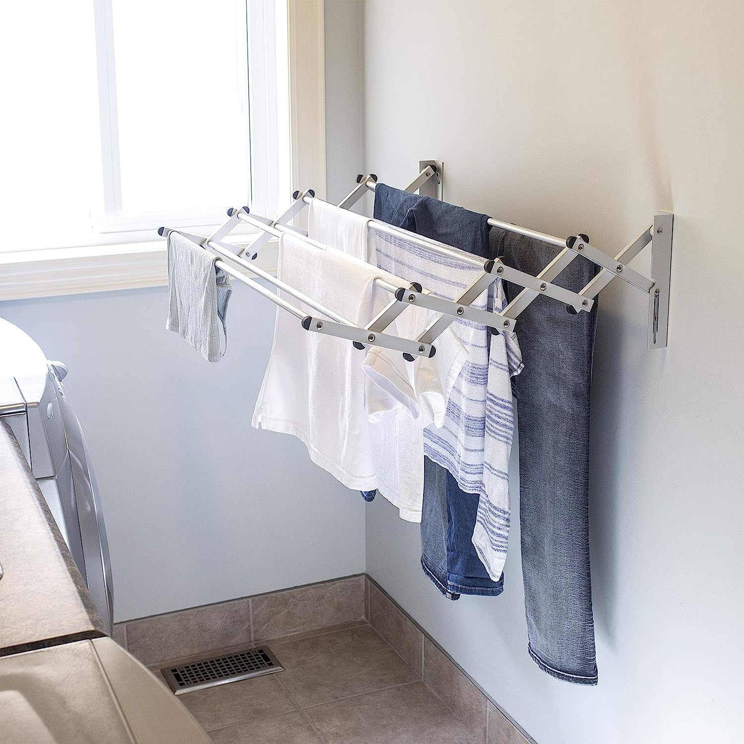 Foto 2 | Tendedero Plegable Blue Ware 1684772 Gris