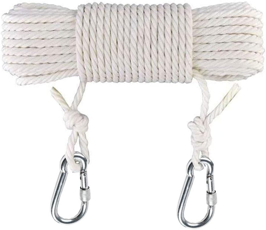 Foto 2 pulgar | Cuerda De Algodón Clothesline De 15 M Con Mosquetones Para Ropa De 15 M  - Venta Internacional.